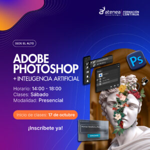 Adobe Photoshop + IA – Sede El Alto